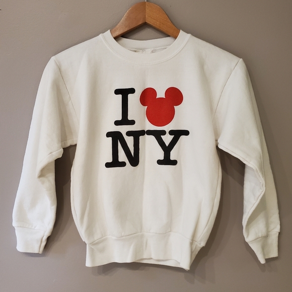 Disney Other - Disney I Love NY Sweatshirt - Mickey